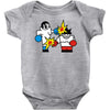 vector gamer boxing Baby Onesie