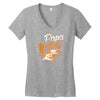 papa the fish whisperer Women's V-Neck T-Shirt