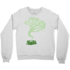 saw a ghost Crewneck Sweatshirt