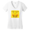 smile Women's V-Neck T-Shirt