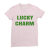 lucky charm Ladies Fitted T-Shirt