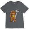 sad gingerbread V-Neck Tee