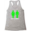 life is simple funny Racerback Tank