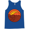 sunset circle Tank Top