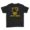 no fat chicks Youth Tee