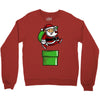 santa jumps Crewneck Sweatshirt