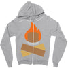 campfire tradition Zipper Hoodie