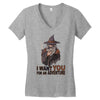 i want you for an adventure Women's V-Neck T-Shirt