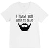 i know you want my beard V-Neck Tee