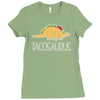 taco mexican tacosaurus Ladies Fitted T-Shirt