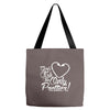 girls fish too only prettier Tote Bags