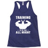 Training to be Like All Might Racerback Tank