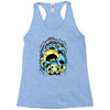 child and monsters Racerback Tank