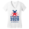Cthulhu 2020 No Lives Matter Women's V-Neck T-Shirt