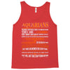 Aquarians Difficult Ones To Understand Zodiac Tees Tank Top