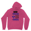 my dad was so brave god made him an angel Unisex Hoodie
