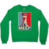 beaker meep poster, ideal birthday gift or present Crewneck Sweatshirt