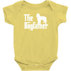 the dogfather labradoodle white Baby Onesie