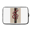 Gucci Pattern and Snake Laptop sleeve