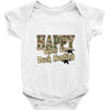 happy when duck hunting Baby Onesie