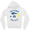 end human captivity Zipper Hoodie
