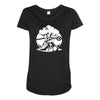 mountain (3) Maternity Scoop Neck T-shirt