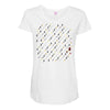 guns and swords and tacos Maternity Scoop Neck T-shirt