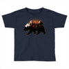 Bear Adventure With Roses Toddler T-shirt