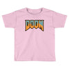 Wtf Doom Black Stroke Toddler T-shirt