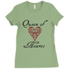 hearts queen of hearts Ladies Fitted T-Shirt