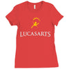 lucasarts vintage Ladies Fitted T-Shirt