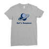 lets bounce Ladies Fitted T-Shirt