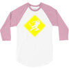 ninja crossing sign 3/4 Sleeve Shirt