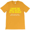 best sister crazy scarry T-Shirt