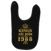 kings are born in 1988 Baby Bibs