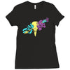 smoke and father Ladies Fitted T-Shirt