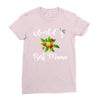 world's best mama Ladies Fitted T-Shirt
