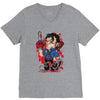 evil cartoon V-Neck Tee