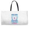 Never Underestimate the Strength of a Thyroid Cancer Warrior Weekender Totes