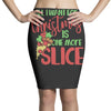 pizza christmas humor Pencil Skirts