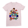 paw patrol birthday boy dad Ladies Fitted T-Shirt