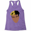 abstract design of xxxtentacion Racerback Tank
