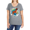 save the earth   boxers Ladies Curvy T-Shirt
