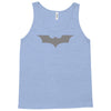 uomo batman bruce wayne logo stampa argento cinema&amp;tv Tank Top