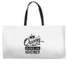 Queens Are Born In November Weekender Totes