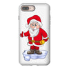 father christmas ringing xmas bells santa iPhone 8 Plus