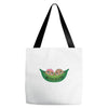 Two Peas In a Pod Twin Chocolate Babies Tote Bags