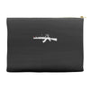 banksy style ak47 art   funny Accessory Pouches