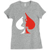 sexy poker Ladies Fitted T-Shirt