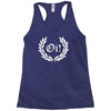 oi laurel punk rock Racerback Tank